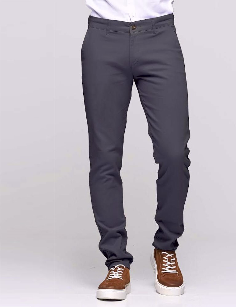 Ben Tailor ανδρικό ανθρακί υφασμάτινο Chinos παντελόνι 0178G φωτογραφία